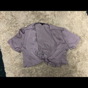 Cropped blouse